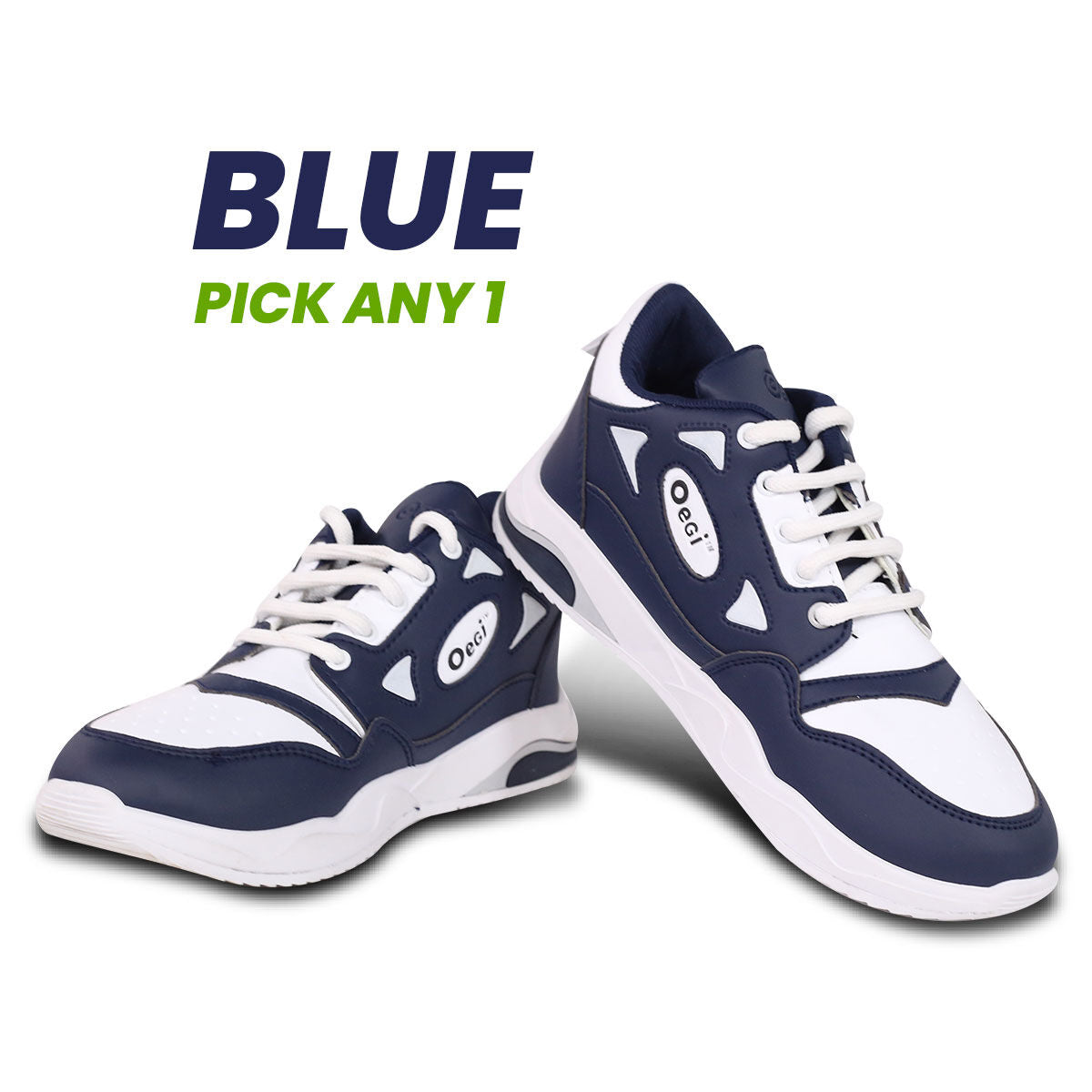Pick Any 1 Smart & Stylish Comfy Casual Men's Shoes + Free Sporty Watch (SW75)