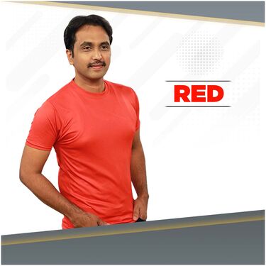 Pack of 5 Round Neck T-shirts with Digital Watch Free