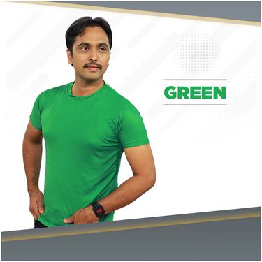 Pack of 5 Round Neck T-shirts with Digital Watch Free