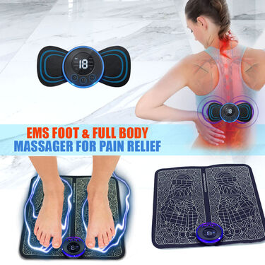 EMS Foot & Body Massager For Pain Relief (PRS71)