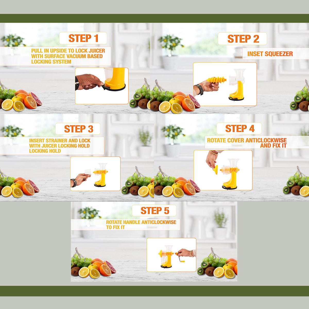 Royal Chef Fruit Juicer