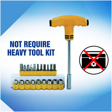 21 Pcs Screwdriver Socket Tool Kit (V2)